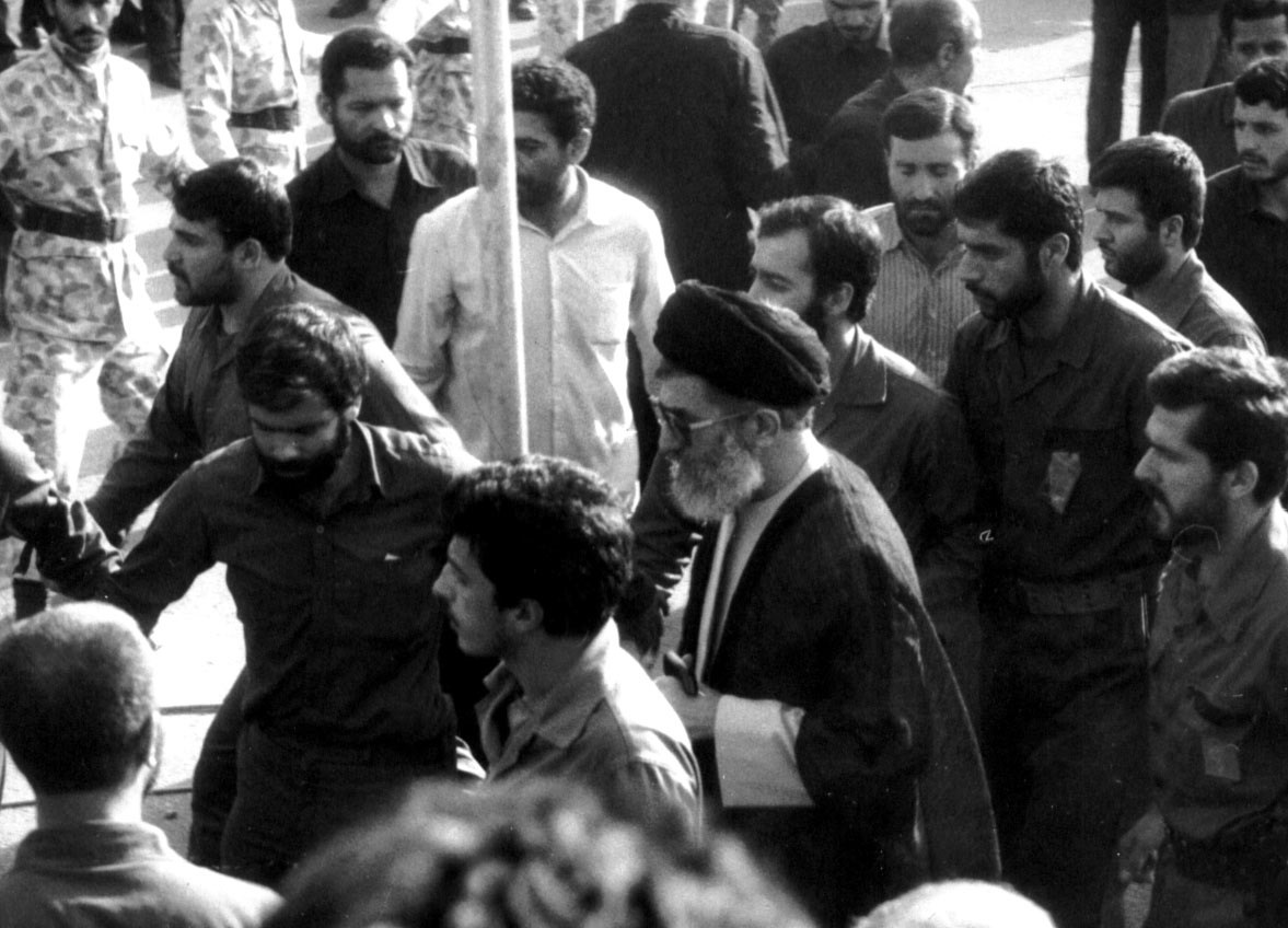 The funeral of Imam Khomeini, 4 June 1989